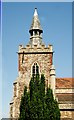 TM0025 : Church tower, St James the Great, Colchester by Jim Osley
