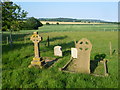 View from the churchyard of St Peter and St Paul, Bilsington