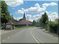 A272 junction with School Road