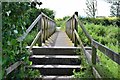 Footbridge over the Eden Water