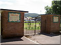 Recreation ground entrance