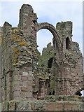 NU1241 : Lindisfarne Priory ruins by kim traynor