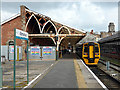 SN5881 : Aberystwyth Railway Station by John Lucas