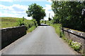 Road to Carrutherstown leaving Dalton