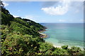 The coastline west of Carbis Bay