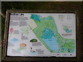 Needham Lake sign