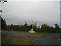 War memorial in the centre of Bayford