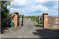 Entrance to Dryfesdale Cemetery