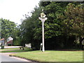 The village sign at Walberswick