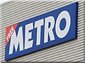 Metro sign