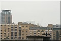 TQ3580 : View of the Broadgate Tower from the Thames Path by Robert Lamb