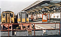 Weymouth Station, buffer-stops 1994