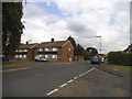 Sandy Lane at the junction of Carlton Road