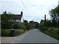 Minor road towards Hollington village