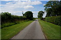 Thorpe Lane towards Thorpe le Fallows