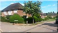 Suburban housing in Brim Hill