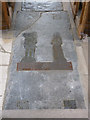 SU6491 : Ewelme Church, medieval brass memorial by Alan Murray-Rust