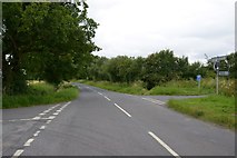 SO8870 : Road junction near Upper Hyde by Steven Brown