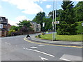 Compstall village sign on Andrew Street