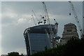 View of the Walkie Talkie and Trinity House from Tower Hill