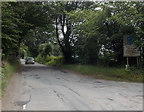 SO1901 : Ignore satellite navigation, Manmoel Road by Jaggery