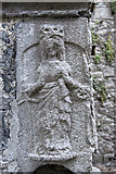 M8525 : Clontuskert Priory, Ballinasloe, Galway - detail (5) by Mike Searle