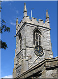 SK8261 : Collingham - St John's Church - tower by Dave Bevis