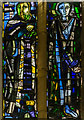 Stained glass window, St Leonard