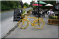 Yellow  Bike, Devonshire Arms, Cracoe