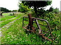 H3679 : Old farm machinery, Legland by Kenneth  Allen