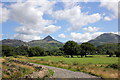 SH6042 : Cnicht and Moelwyn Mawr from the WHR by Jeff Buck