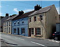 Houses at the northern end of Gosport Street, Laugharne