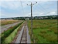 Heading west to Seaton, alongside Seaton Marshes