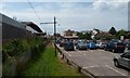 Seaton Tramway alongside Tesco