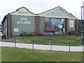 Mural of the Brunel Railway Shed, High Wycombe (1)