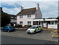 SM7525 : Police Station and police car, St David's by Jaggery