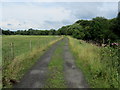 Track beside Pendle Water