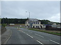 Heading out of Fochabers on the B9104