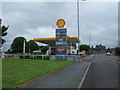 Service station on Regent Street (A96)