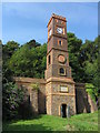 Clock tower in North Malvern