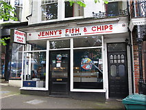 TQ3006 : Jenny's Fish & Chips, Preston Drove, BN1 by Mike Quinn