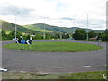 Roundabout west of Crawford