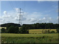 Farmland and power lines