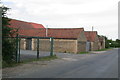 Dunholme: barns in Honeyholes Lane