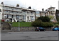 Scaffolding on Devon Terrace, Swansea