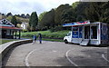 Mobile Police Station in Cwmdonkin Park, Swansea