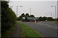 Roundabout on the A162 at Sherburn-in-Elmet