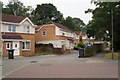 Public footpath on Copperfield Close