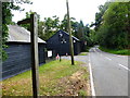 Looking along Goose Rye Road from footpath junction