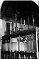 SS2803 : Rood screen in St Bridget's Church by Sinclair Aytoun